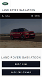 Mobile Screenshot of landroversaskatoon.com